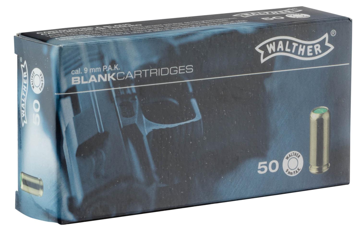 Boîte de 50 cartouches 9 mm PAK à blanc pour pistolet - OZKURSAN