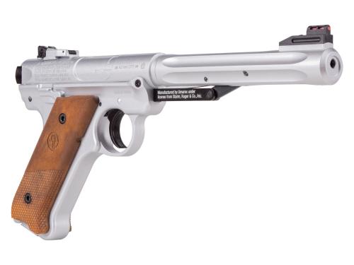 PISTOLET A AIR COMPRIME RUGER MARK IV STAINLESS 4.5 MM