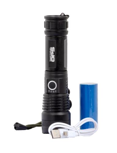 LAMPE TORCHE LED RECHARGEABLE 1500 LUMENS
