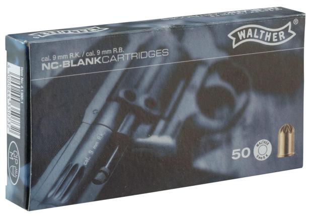 Balles à Blanc 380/9mm RK A Blanc Walther Pour Revolvers - Munitions pour  arme d'alarme (blanc, poivre, gaz) (5740918)