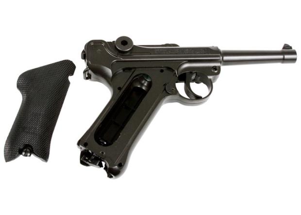 Pistolet LEGENDS P.08 d'auto défence « Airguns » Co2 Billes Acier Cal 4.5 -  Pistolets CO2 (1600384)